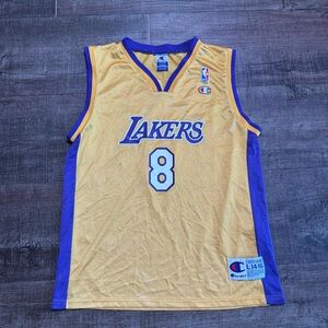 Kobe Bryant #8 Champion L.A Lakers Jersey